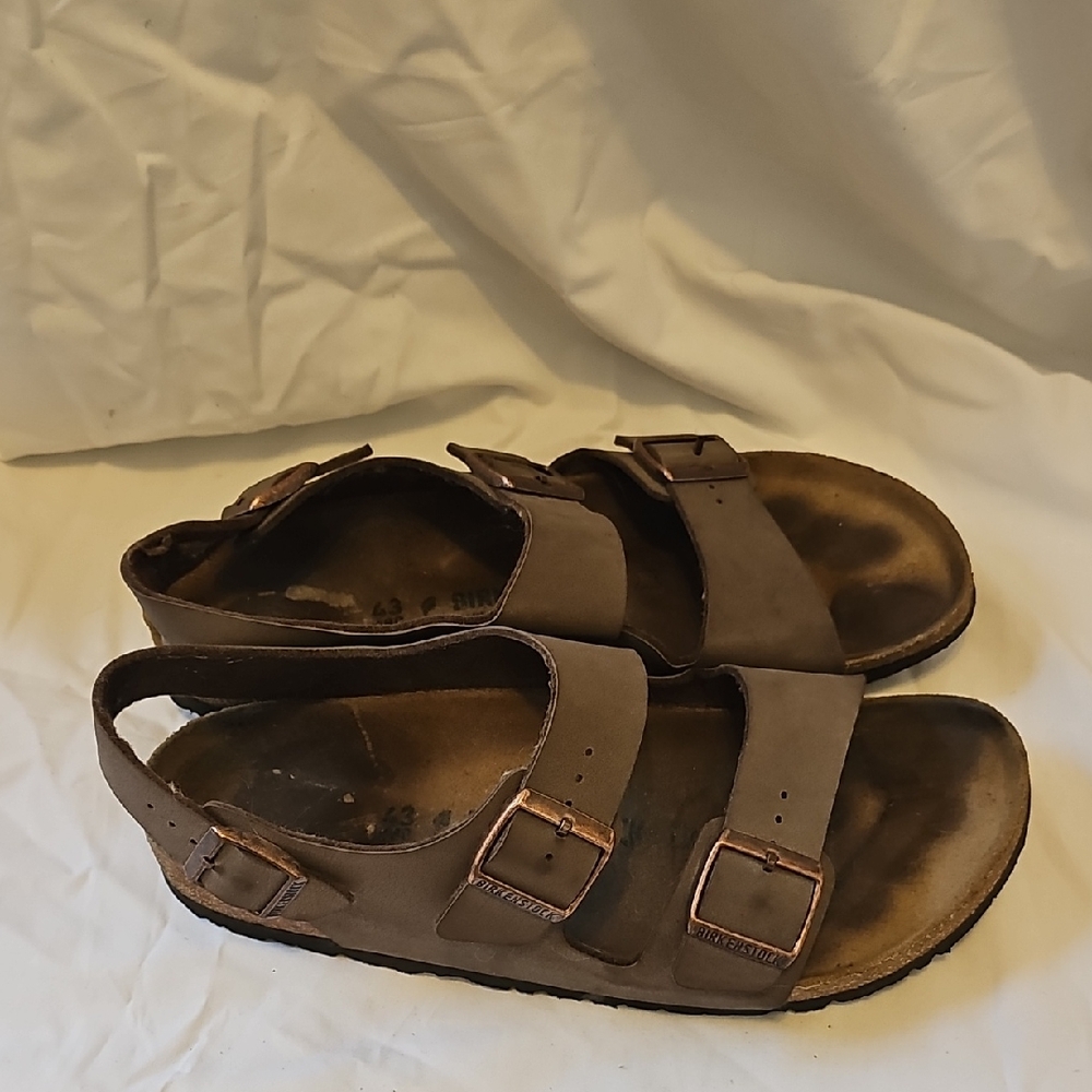 Birkenstock Men's Dark Brown Sandals